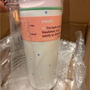 Owala Give Me The Tea ceramic coated 20oz Smooth Sip tumbler